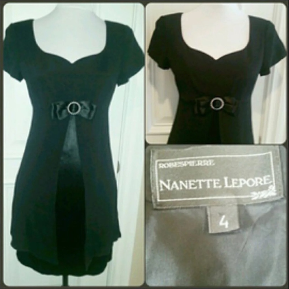👗HP👗 Nanette Lepore Black Cocktail Dress